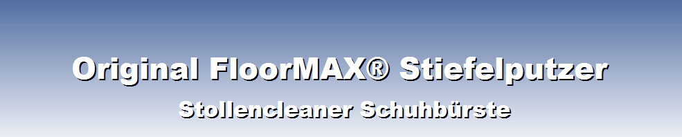 Stollencleaner Fussballschuh Reiniger FloorMAX Basic